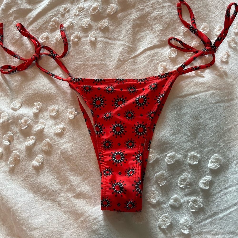 Cheeky Bandana Style Bikini Bottoms